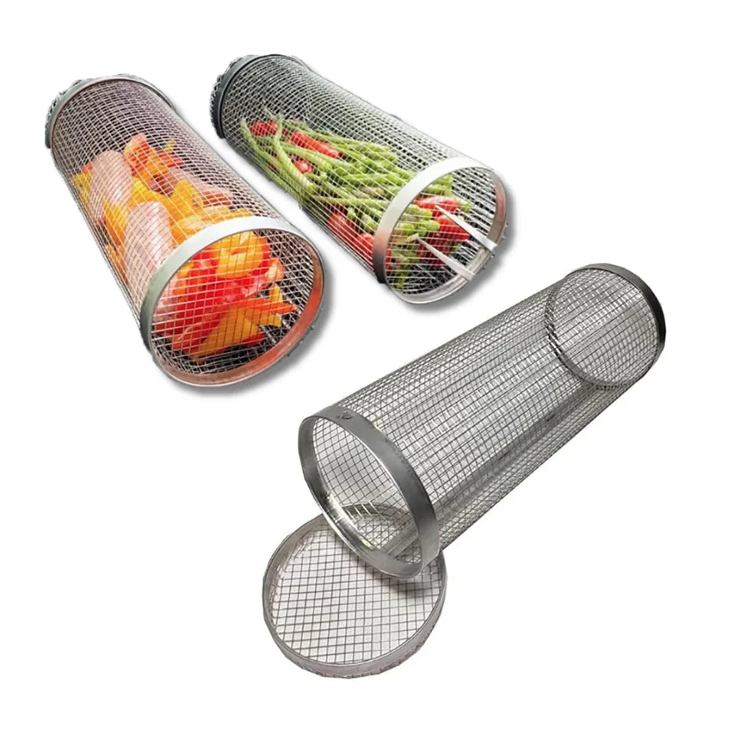 Rolling Grill Baskets